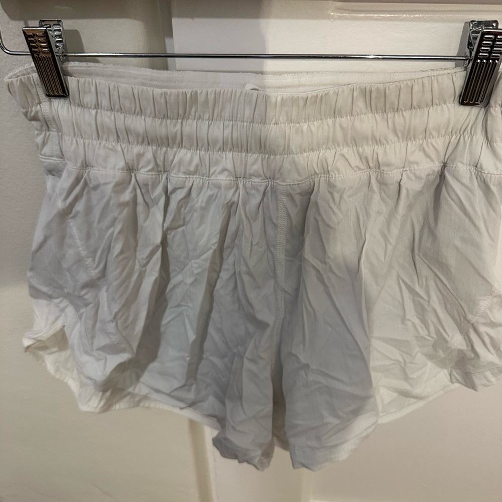 lululemon athletica White Running Shorts